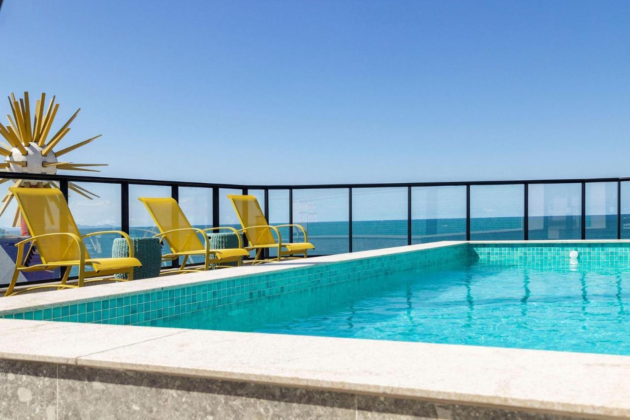 AION 302 - Apartamento Vista Para o Mar - Piscina - Academia Bombinhas Exterior foto