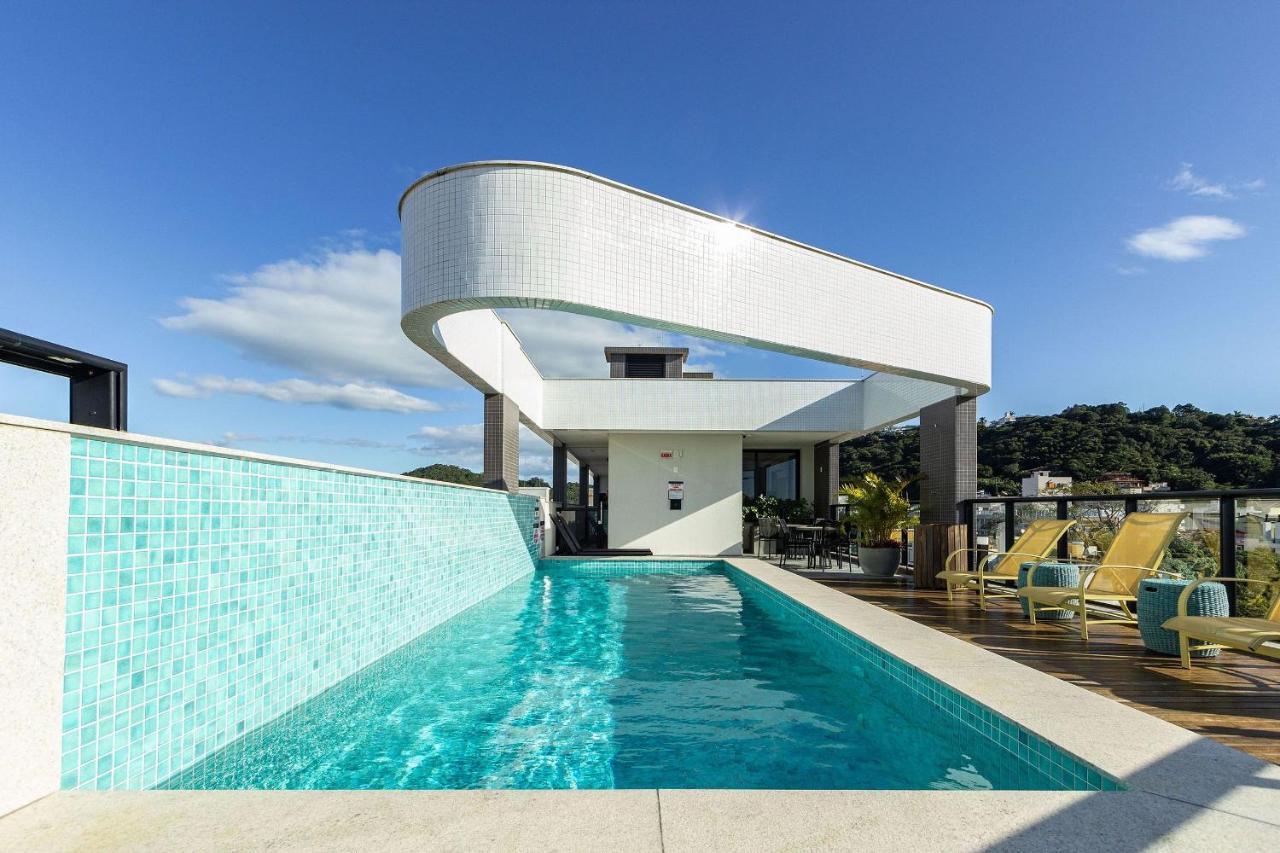 AION 302 - Apartamento Vista Para o Mar - Piscina - Academia Bombinhas Exterior foto